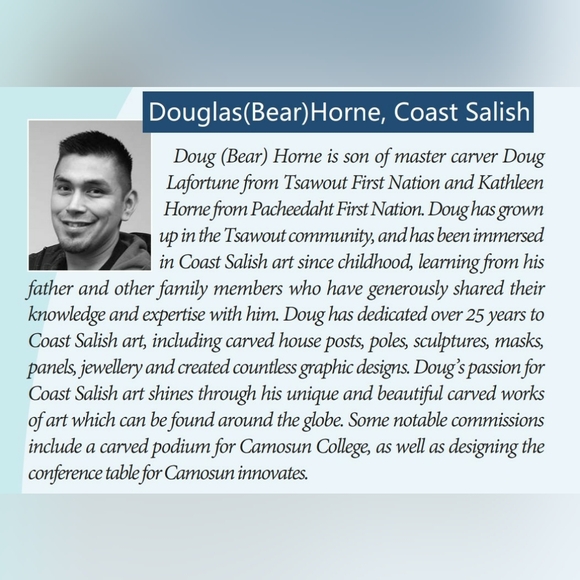 'Sharing A Meal' Indigenous Design by Douglas Horne Manicure Set - Picture 5 of 6